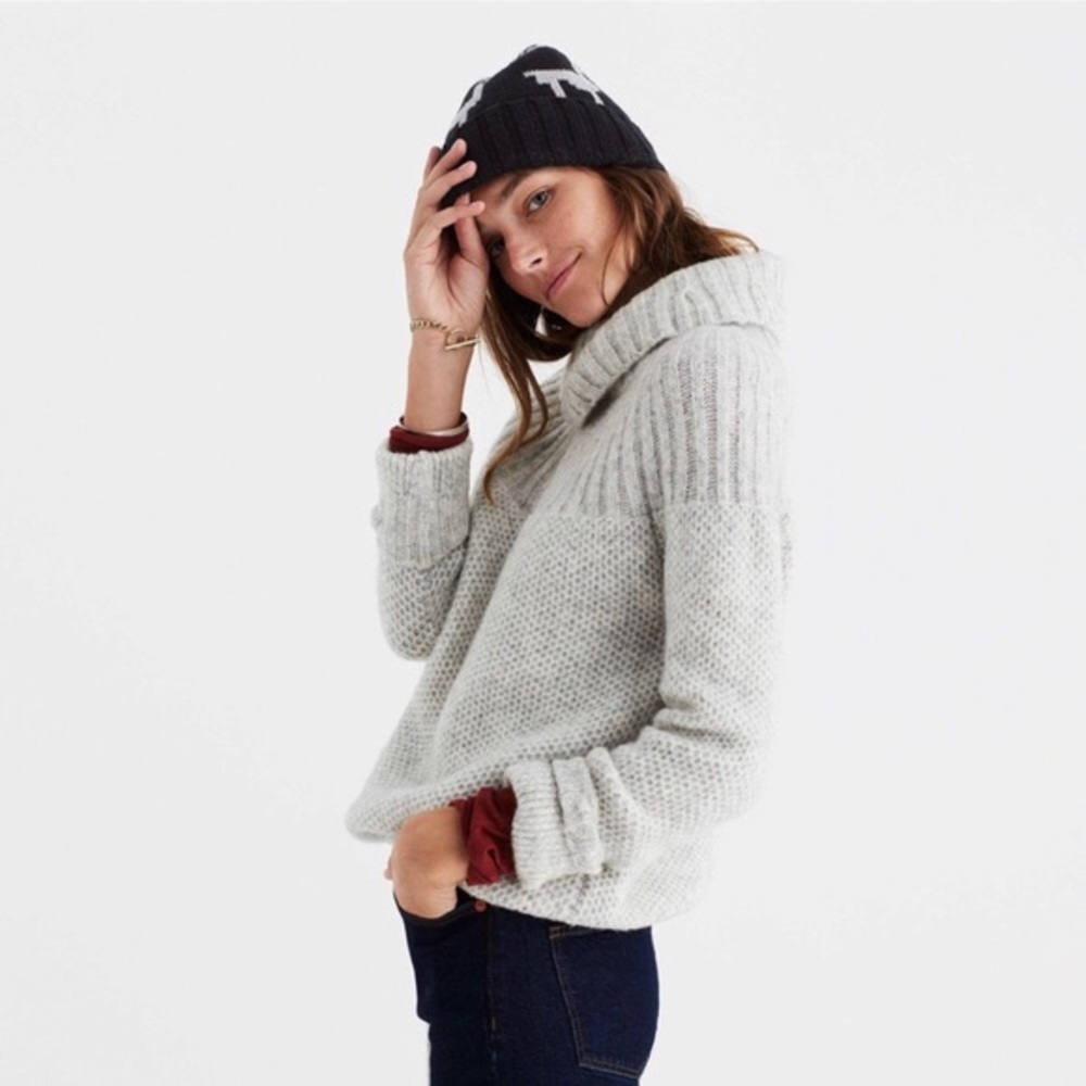 Madewell Snowbound Drawstring Sweater